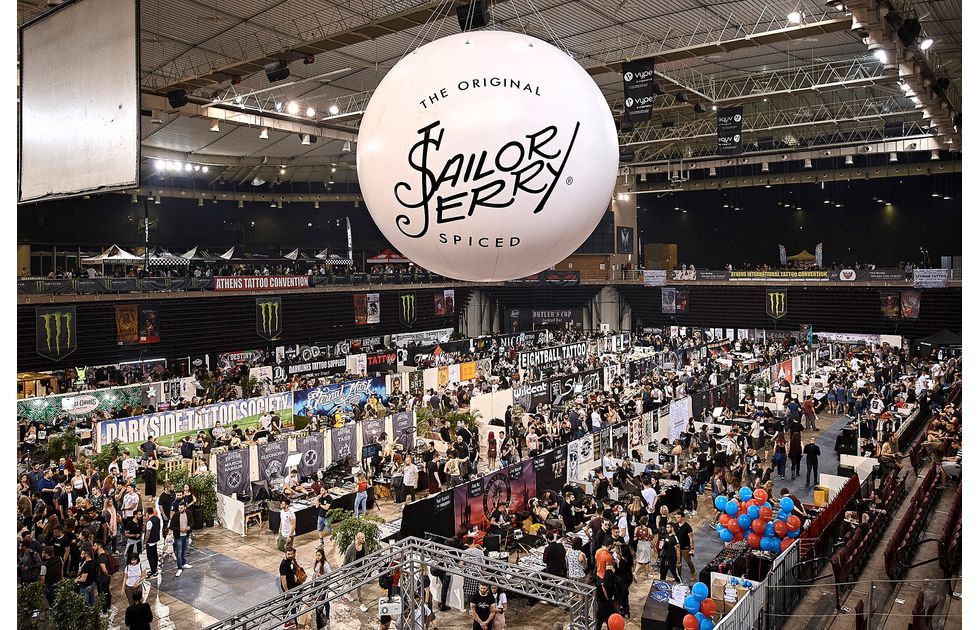 Amvyx SAILOR JERRY AT ATHENS TATTOO CONVENTION 2019!