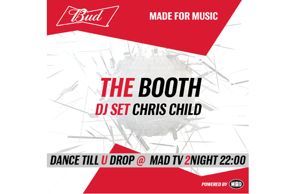 Amvyx Bud Made For Music  // The Booth with Dj Chris Child